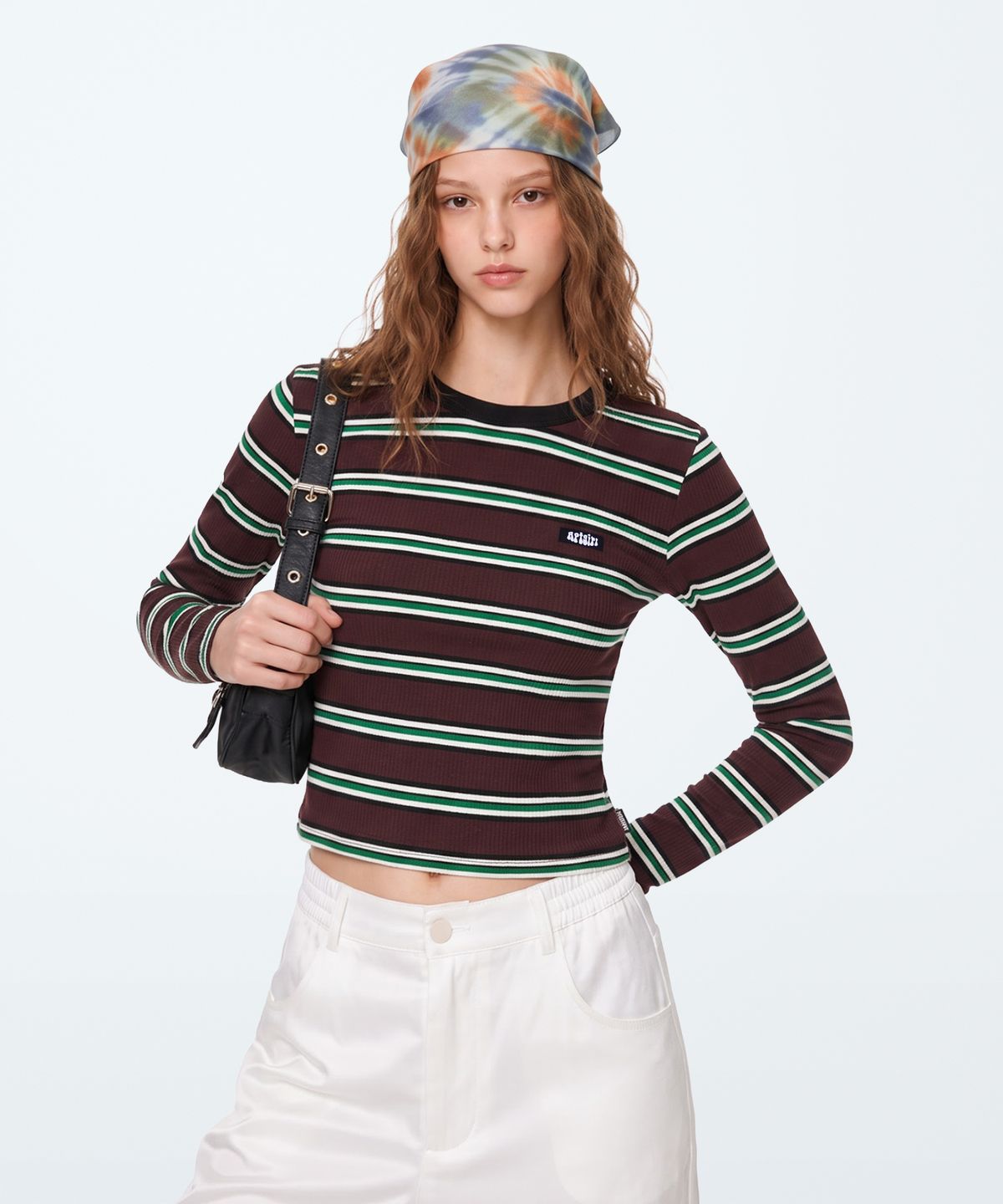 아파트먼트(APARTMENT) (W) TOULOUSE LONG SLEEVE - BRICK