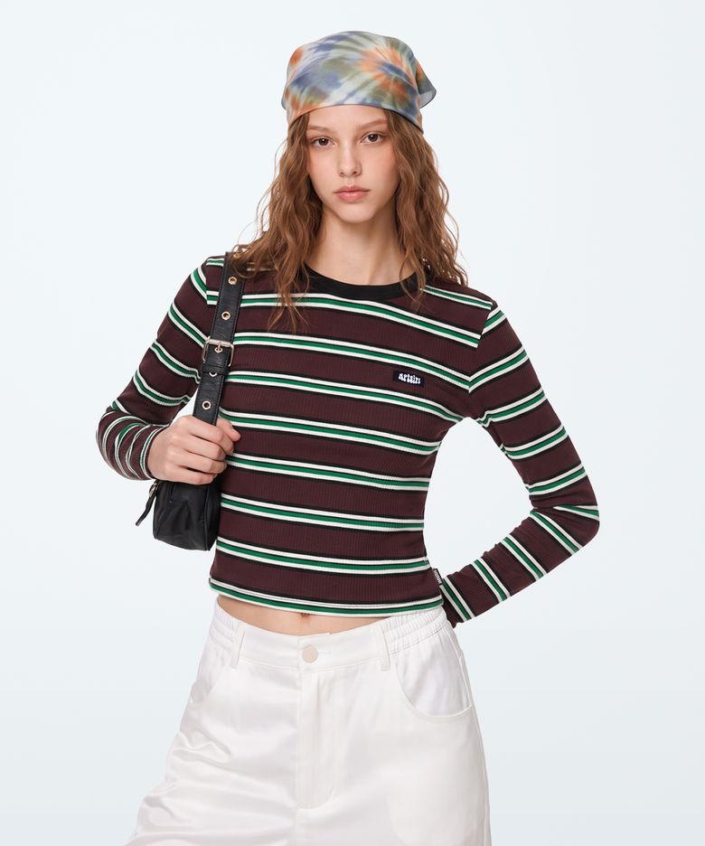(W) TOULOUSE LONG SLEEVE - BRICK