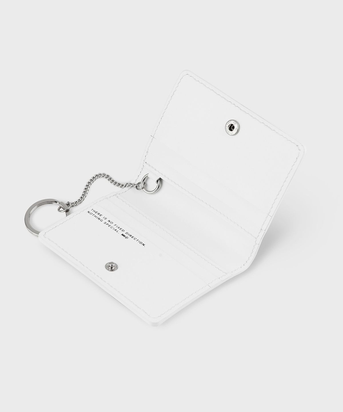 논논(NONENON) TAIL WALLET_WHITE