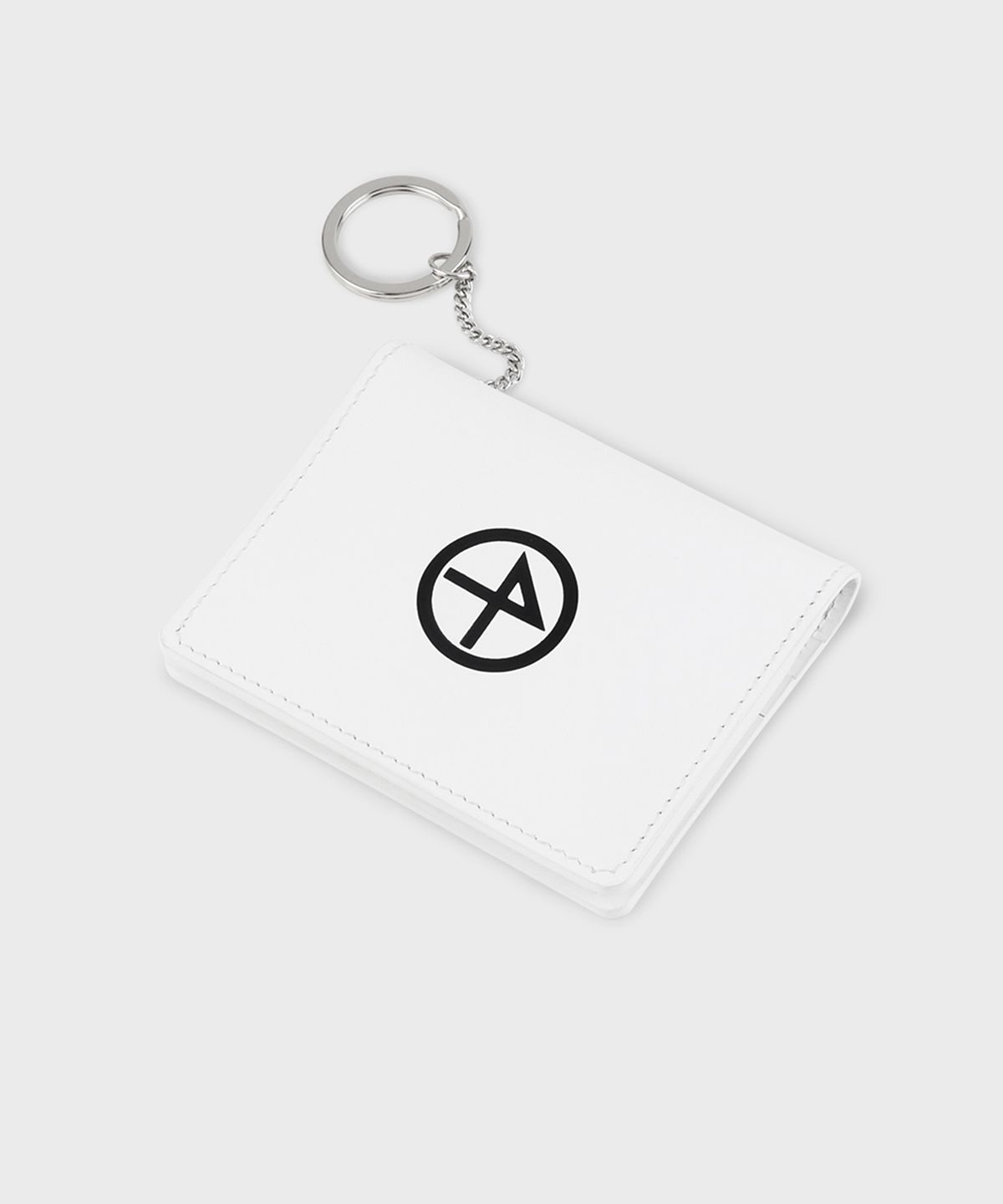논논(NONENON) TAIL WALLET_WHITE