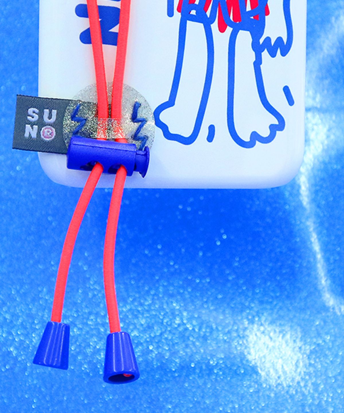 세컨드유니크네임(SECOND UNIQUE NAME) SUN CASE STRING GLOSSY WHITE