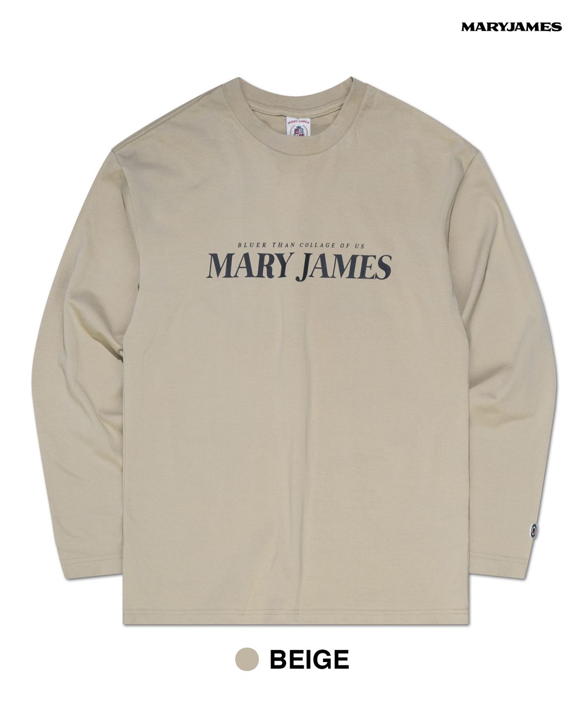 메리제임스(MARYJAMES) [남녀공용] COLLAGE OF US 2 LONG SLEEVE (2 COLOR)