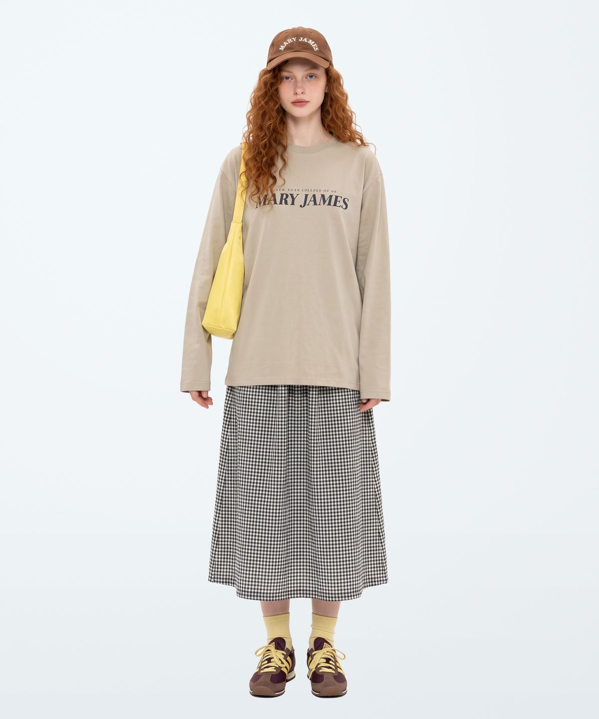 메리제임스(MARYJAMES) [남녀공용] COLLAGE OF US 2 LONG SLEEVE (2 COLOR)