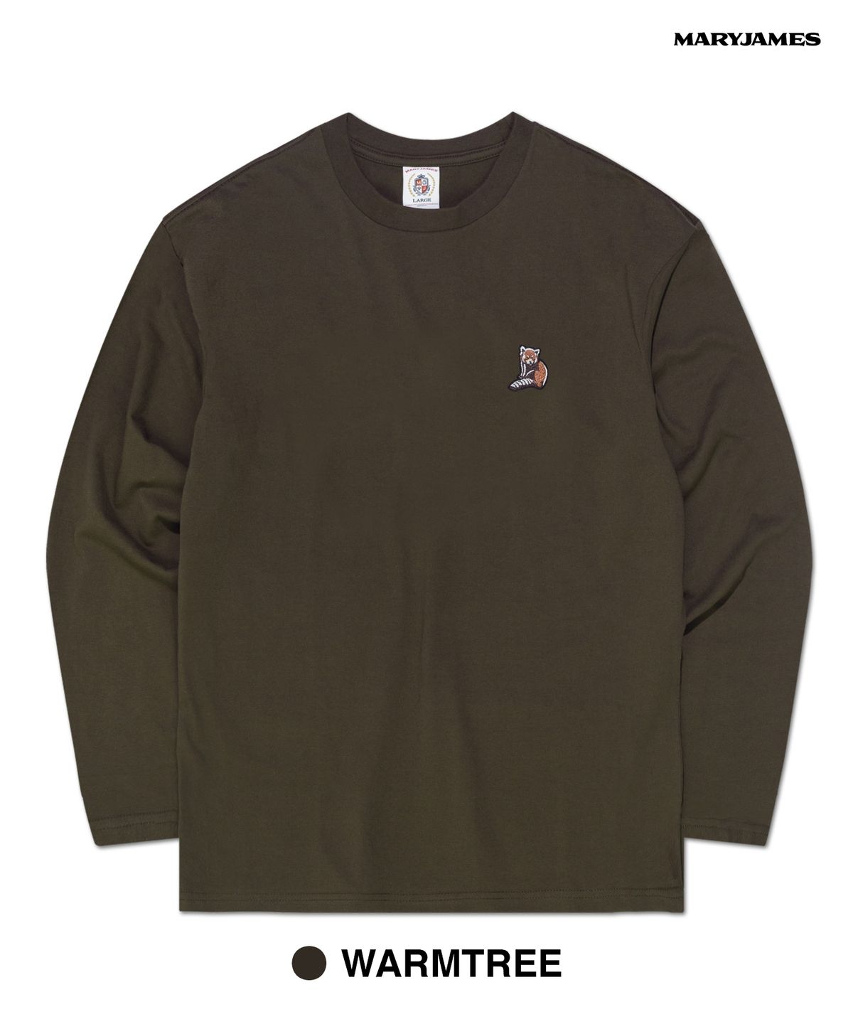 메리제임스(MARYJAMES) [남녀공용] LAZY RED PANDA 2 LONG SLEEVE (3 COLOR)