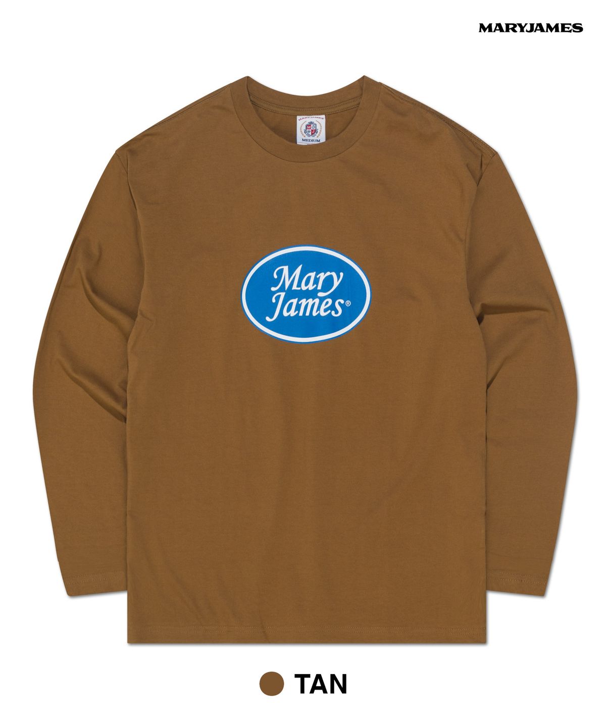 메리제임스(MARYJAMES) [남녀공용] JAMES ROUND 2 LONG SLEEVE (3 COLOR)