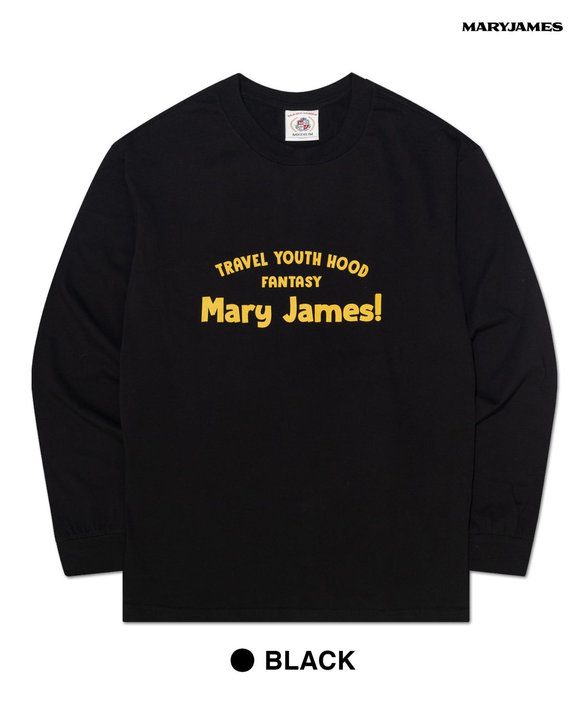 메리제임스(MARYJAMES) [남녀공용] PURE TU LONG SLEEVE (10 COLOR)