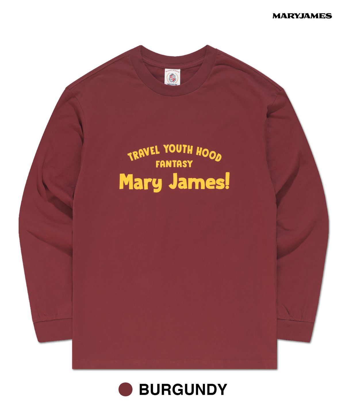 메리제임스(MARYJAMES) [남녀공용] PURE TU LONG SLEEVE (10 COLOR)