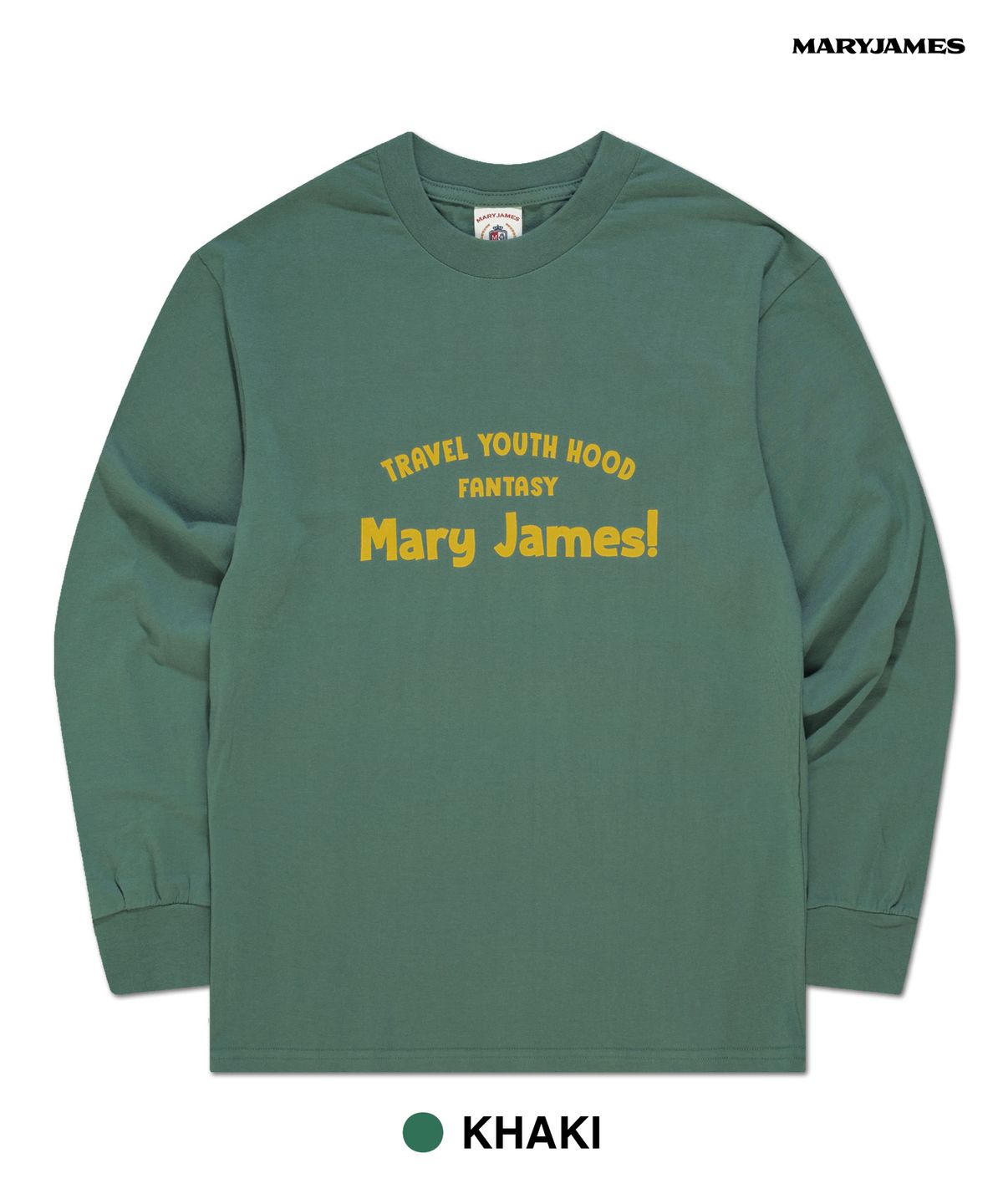 메리제임스(MARYJAMES) [남녀공용] PURE TU LONG SLEEVE (10 COLOR)