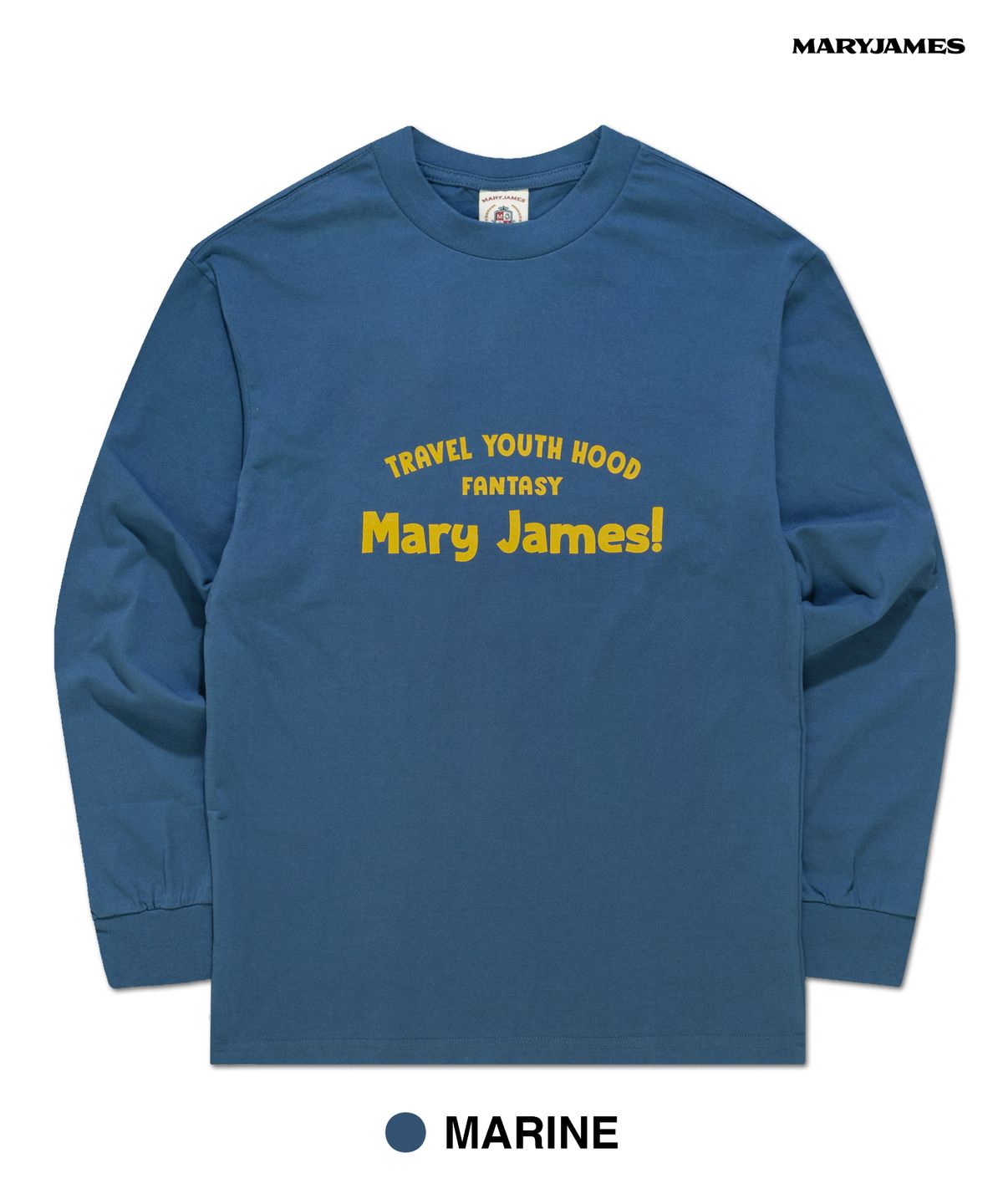 메리제임스(MARYJAMES) [남녀공용] PURE TU LONG SLEEVE (10 COLOR)