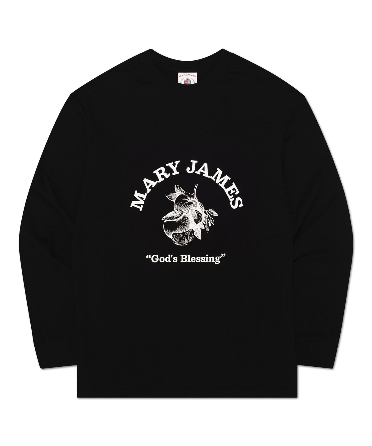 메리제임스(MARYJAMES) [남녀공용] ARANCIONE LONG SLEEVE - BLACK