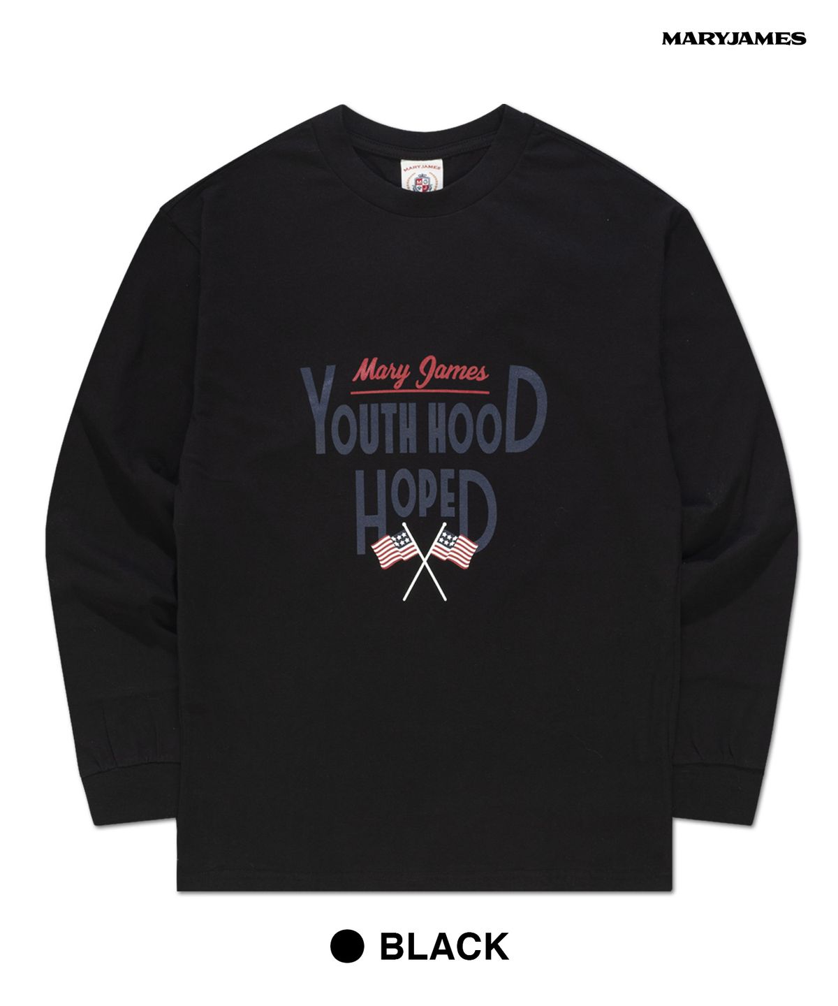 메리제임스(MARYJAMES) [남녀공용] BANDIERA LONG SLEEVE (4 COLOR)