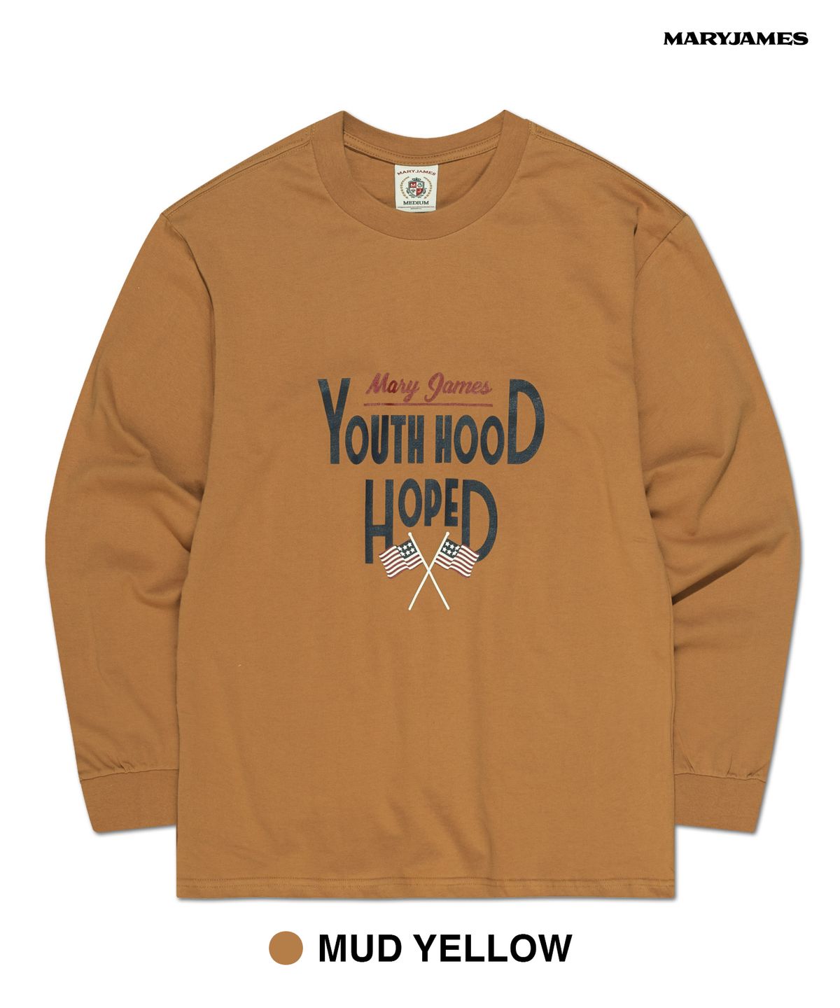 메리제임스(MARYJAMES) [남녀공용] BANDIERA LONG SLEEVE (4 COLOR)