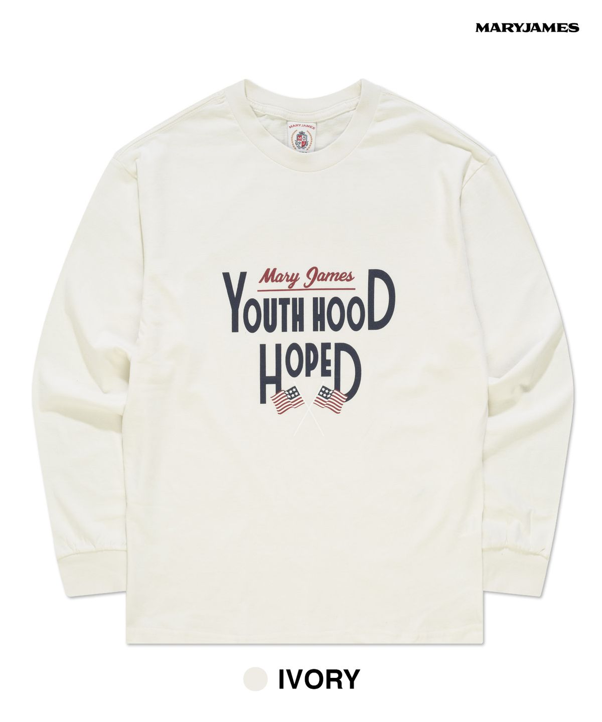 메리제임스(MARYJAMES) [남녀공용] BANDIERA LONG SLEEVE (4 COLOR)