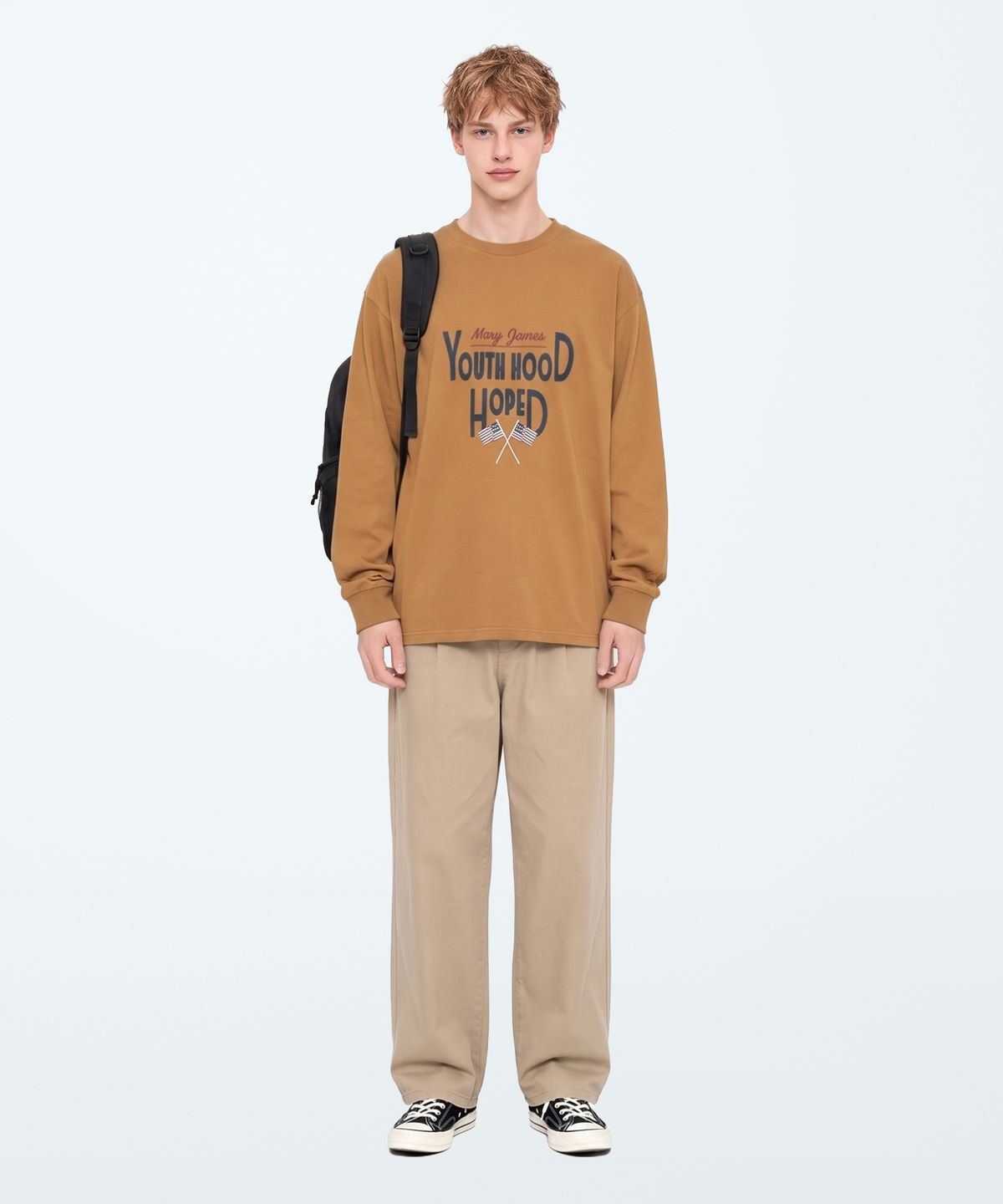 메리제임스(MARYJAMES) [남녀공용] BANDIERA LONG SLEEVE (4 COLOR)
