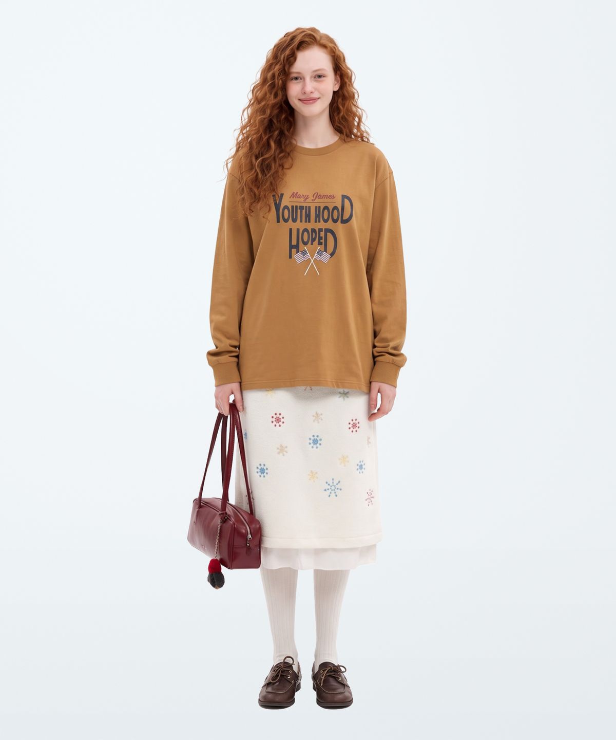 메리제임스(MARYJAMES) [남녀공용] BANDIERA LONG SLEEVE (4 COLOR)