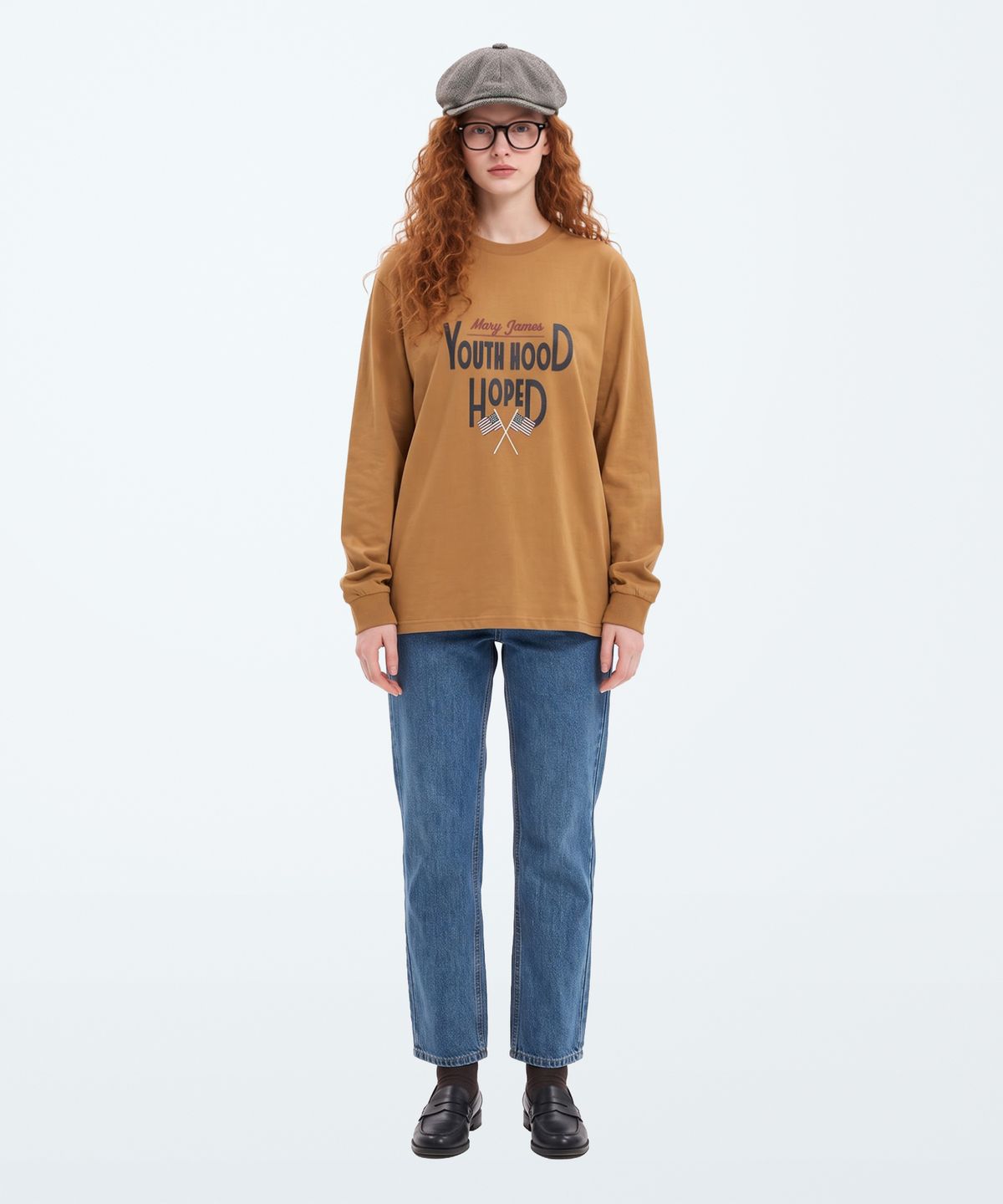 메리제임스(MARYJAMES) [남녀공용] BANDIERA LONG SLEEVE (4 COLOR)