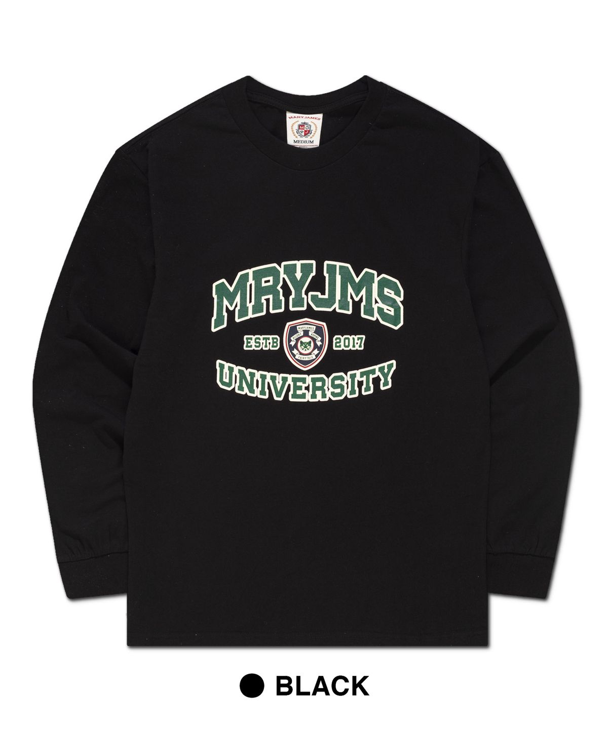 메리제임스(MARYJAMES) [남녀공용] SCUOLA LONG SLEEVE (4 COLOR)