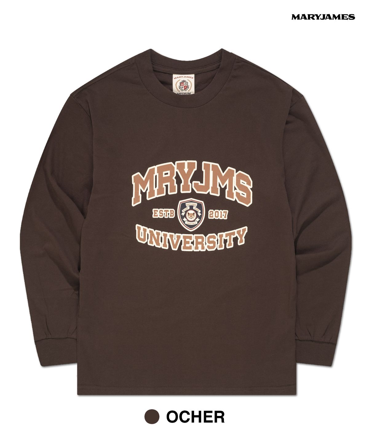 메리제임스(MARYJAMES) [남녀공용] SCUOLA LONG SLEEVE (4 COLOR)