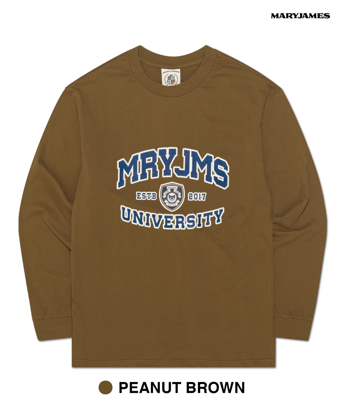 메리제임스(MARYJAMES) [남녀공용] SCUOLA LONG SLEEVE (4 COLOR)