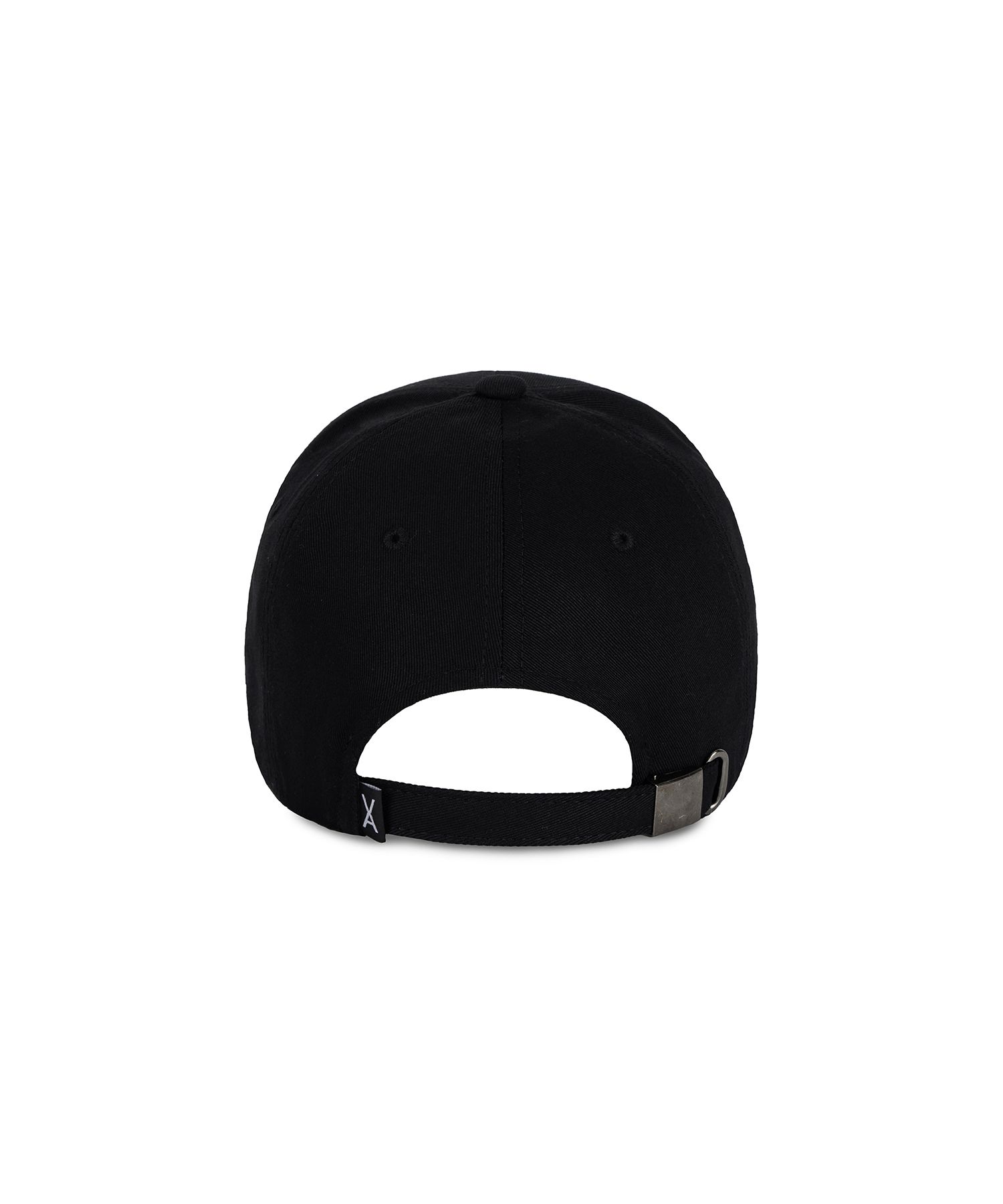 ☆VARZAR☆ Silver Stud Overfit Ball Cap Black varzar639 VARZAR 【Official Store Stud Logo Over fit Ball Cap