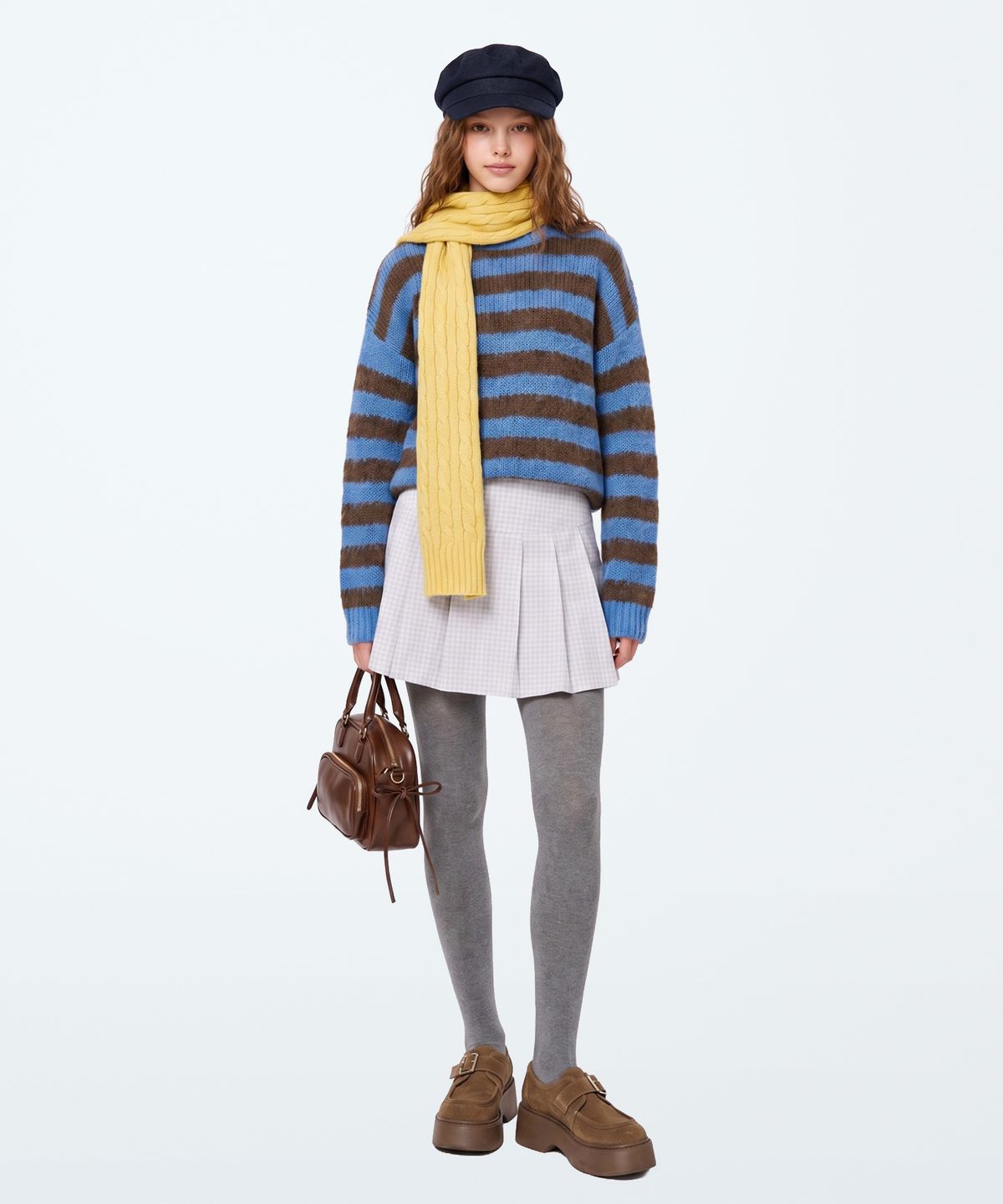 아파트먼트(APARTMENT) (W) CREAM SKIRT - LIAC