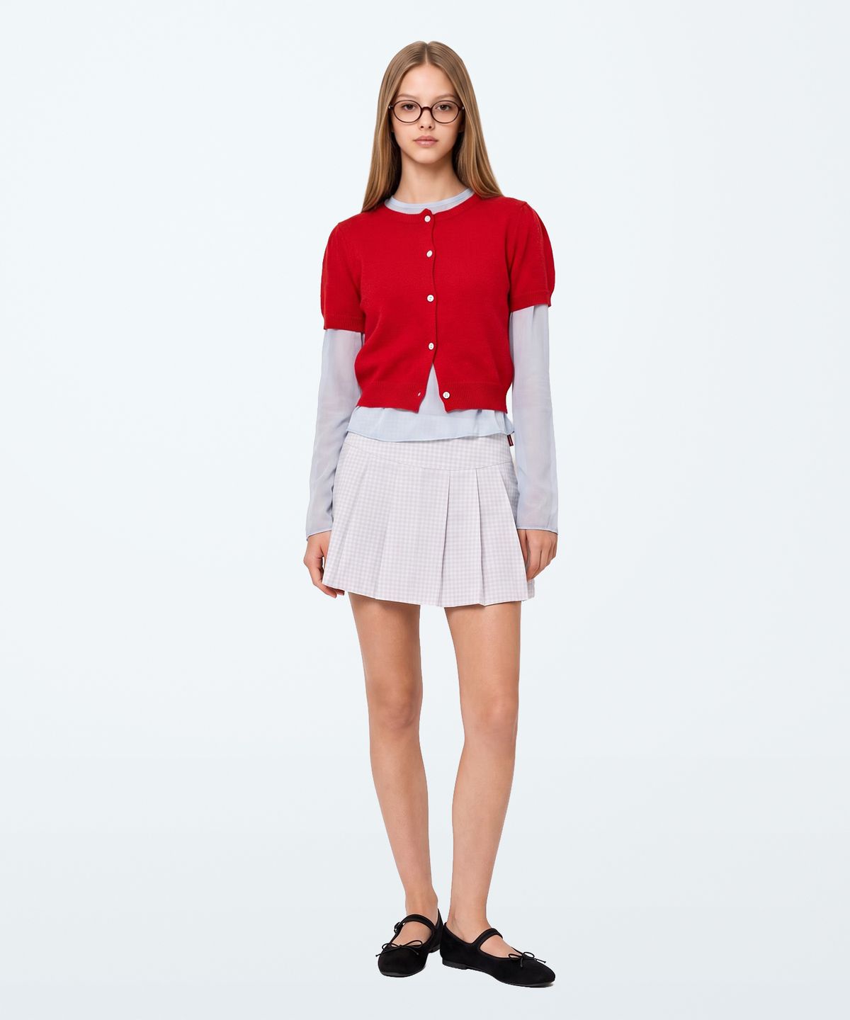 아파트먼트(APARTMENT) (W) CREAM SKIRT - LIAC