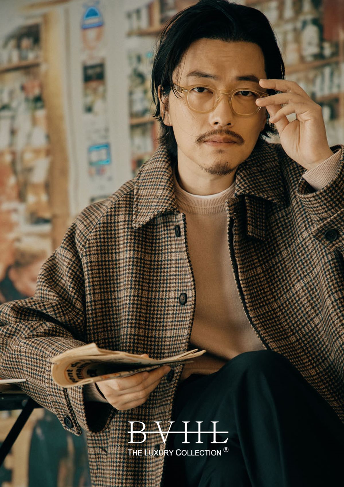 비브이에이치(BVH EYEWEAR) BETHEL (HONEY GOLD)