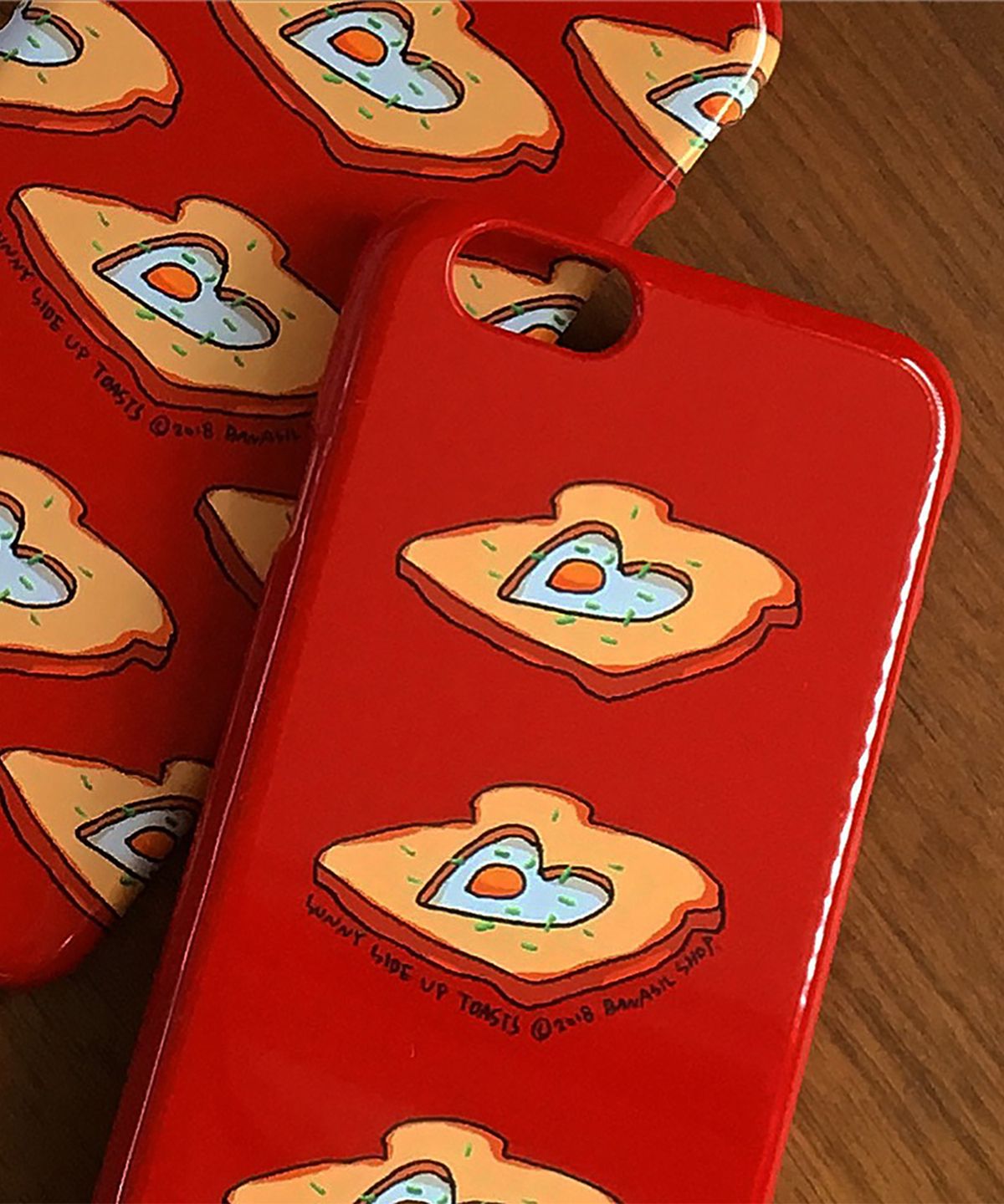 바나실 샵(BANASIL SHOP) [오브제케이스] 써니사이드업 토스트