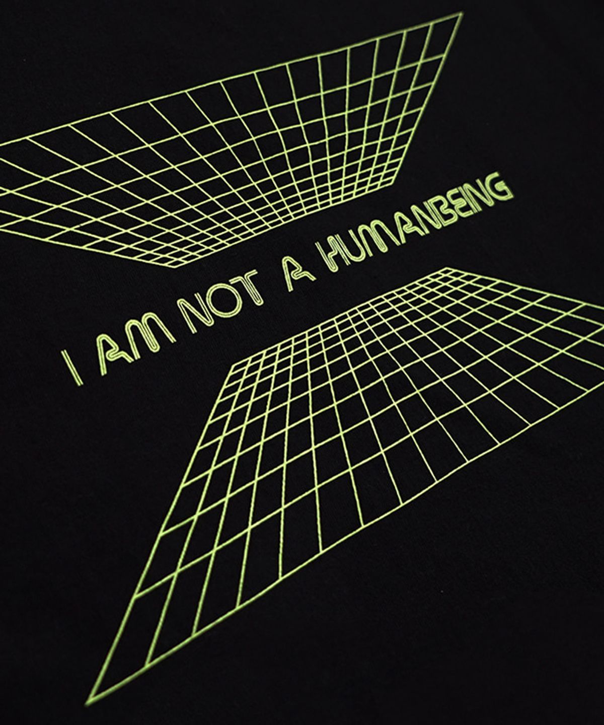 아임낫어휴먼비잉(I AM NOT A HUMAN BEING) Matrix t long sleeve - Black