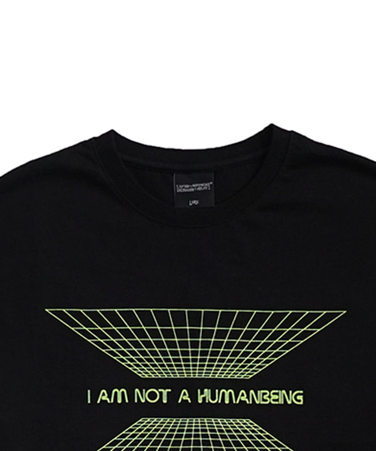 아임낫어휴먼비잉(I AM NOT A HUMAN BEING) Matrix t long sleeve - Black