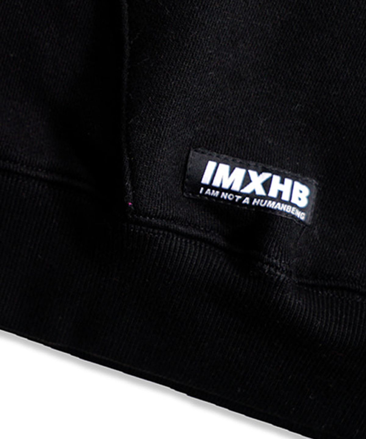 아임낫어휴먼비잉(I AM NOT A HUMAN BEING) Ballerina Hoody - Black