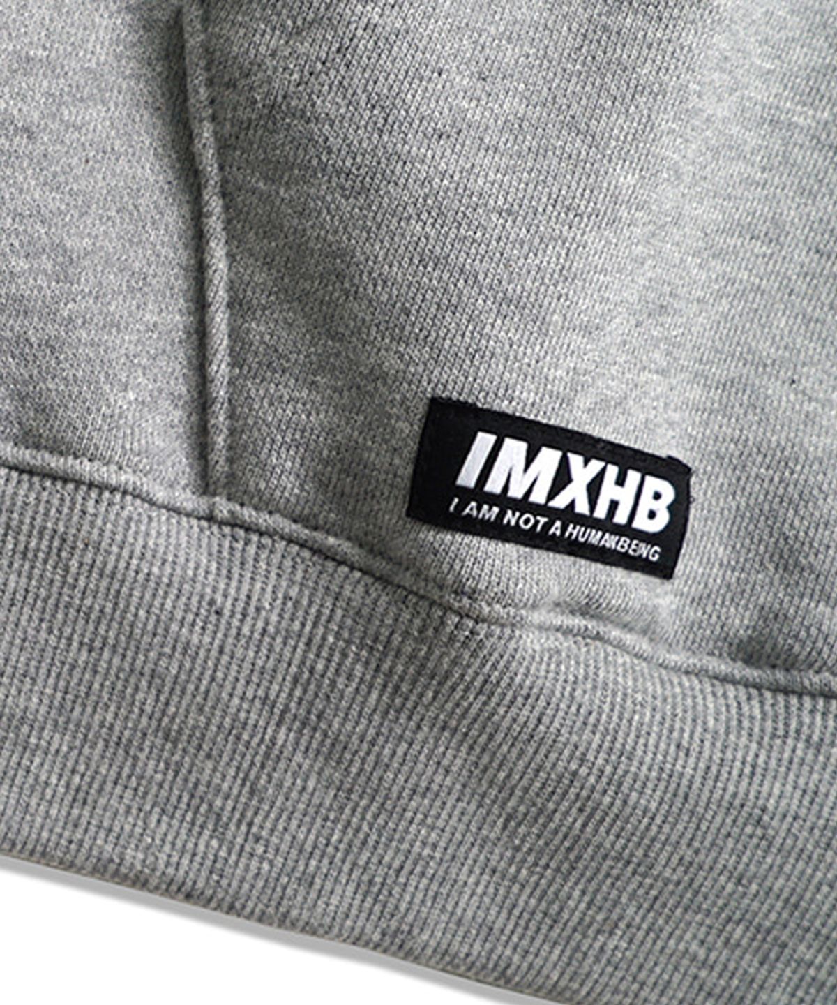 아임낫어휴먼비잉(I AM NOT A HUMAN BEING) Ballerina Hoody - H.Grey