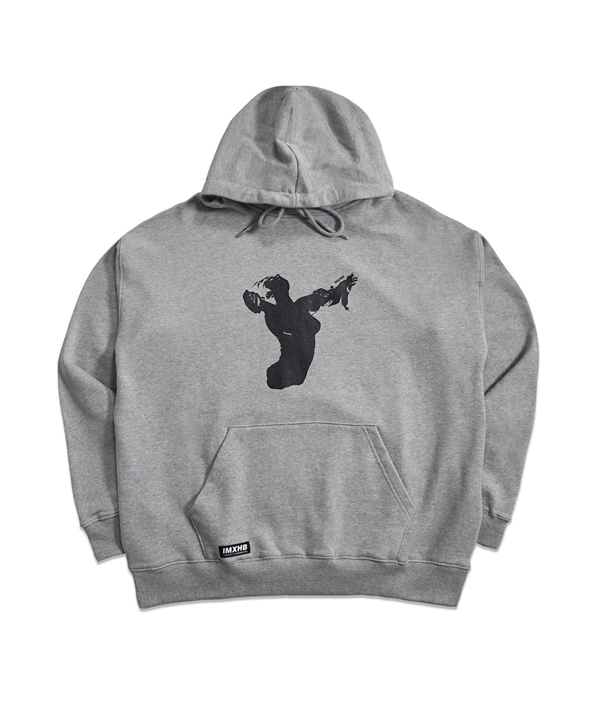 아임낫어휴먼비잉(I AM NOT A HUMAN BEING) Ballerina Hoody - H.Grey