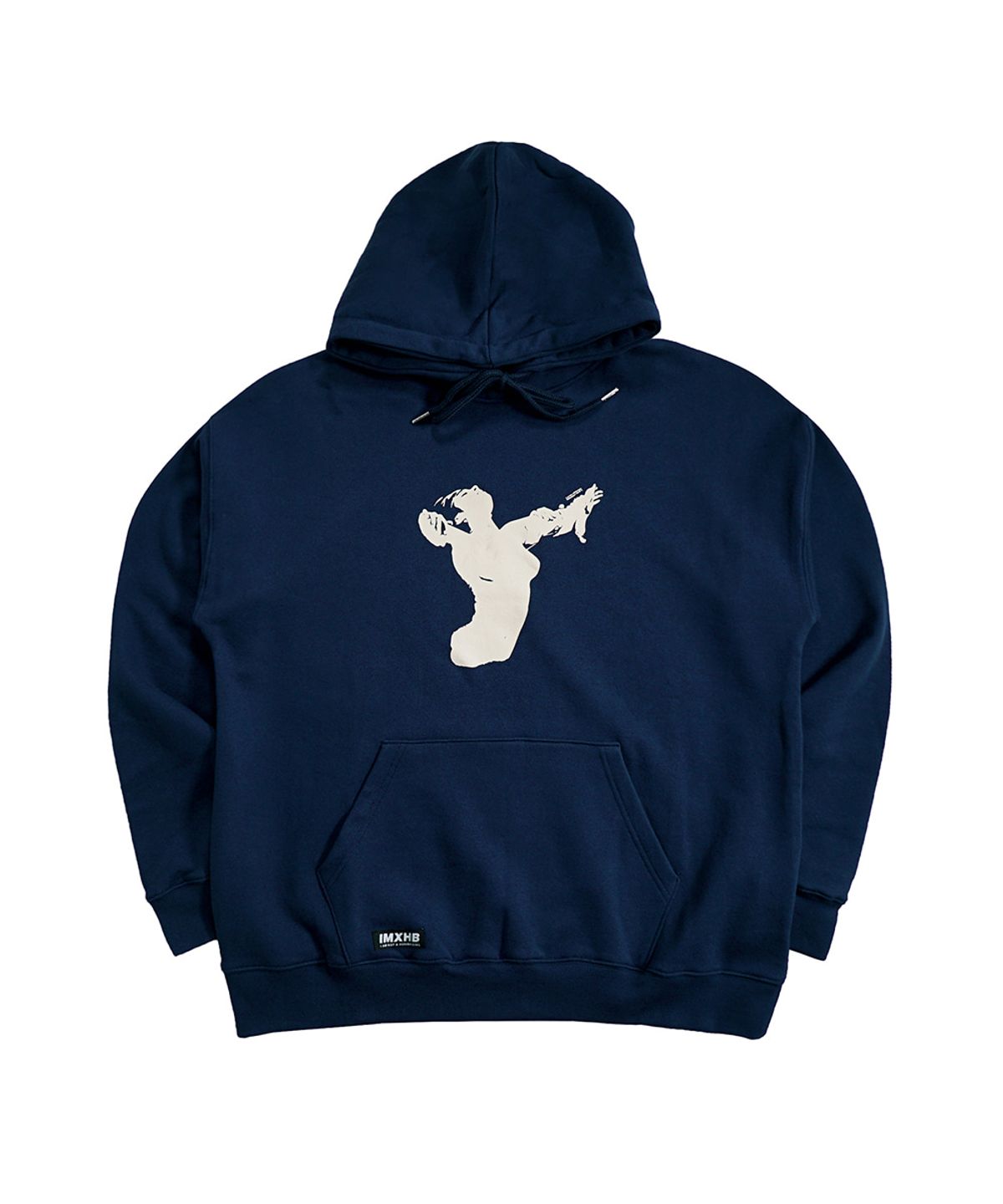 아임낫어휴먼비잉(I AM NOT A HUMAN BEING) Ballerina Hoody - Navy