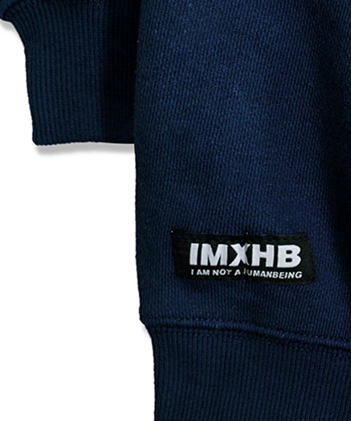아임낫어휴먼비잉(I AM NOT A HUMAN BEING) Ballerina Sweatshirts - Navy