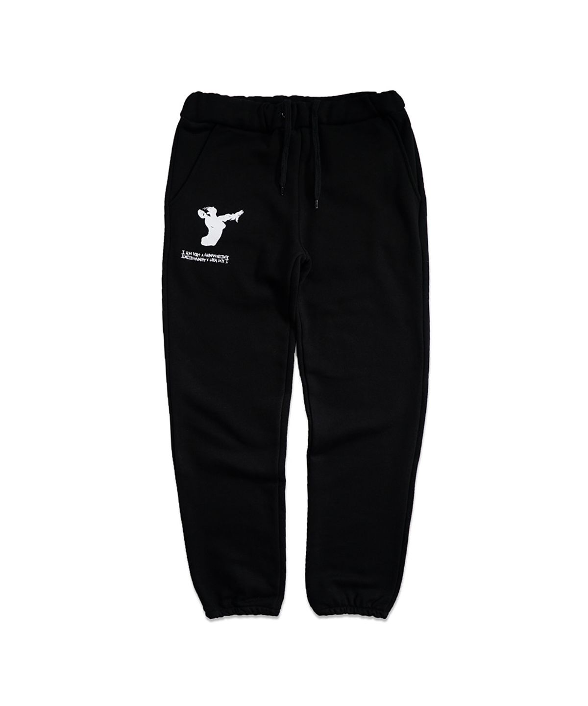 아임낫어휴먼비잉(I AM NOT A HUMAN BEING) Ballerina Sweat Pants - Black