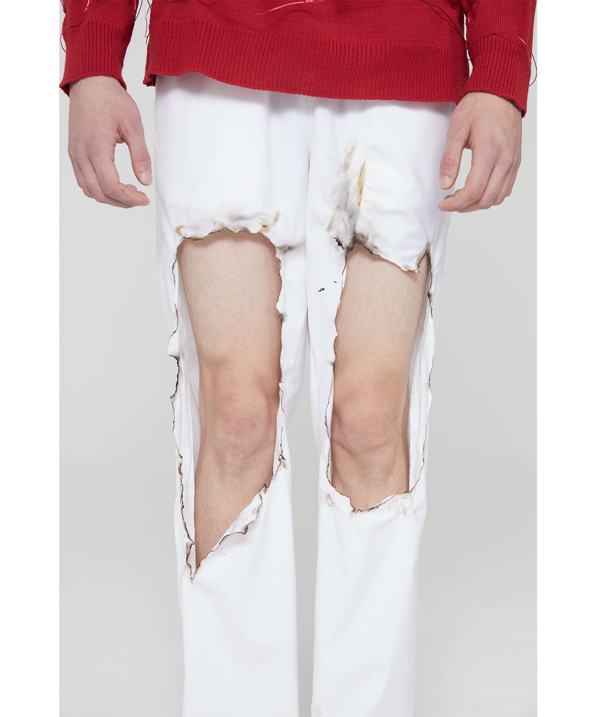 밀린(MILLIN) [주문제작] Burnt trousers(White)