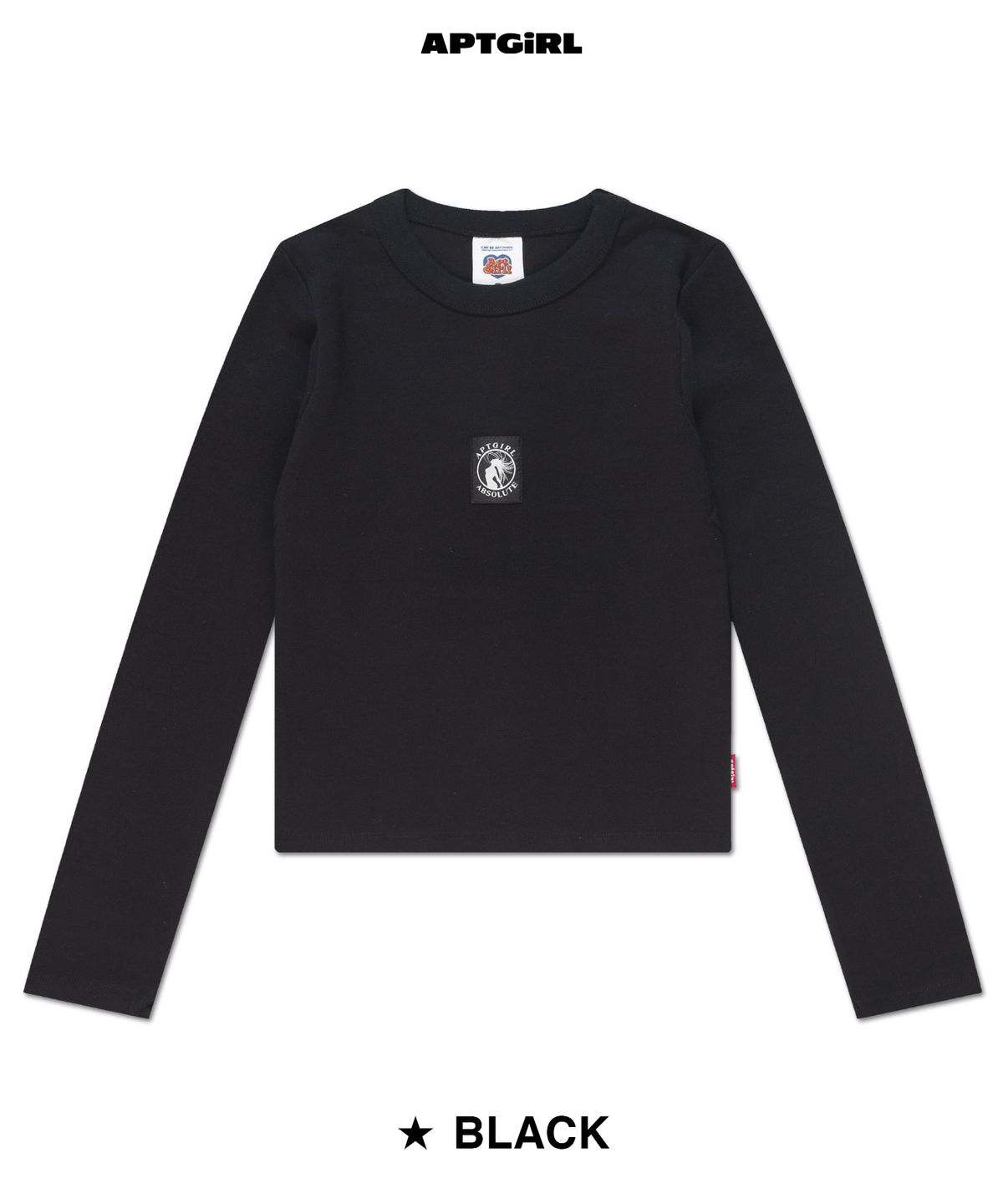 아파트먼트(APARTMENT) (W) ABSOLGIRL LONG SLEEVE CROP (6 COLOR)