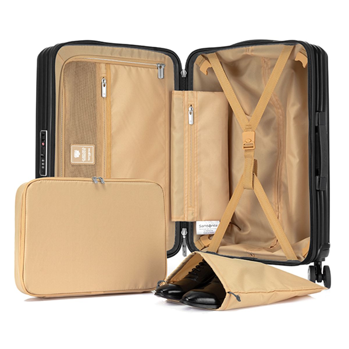 쌤소나이트(SAMSONITE) ENOW 캐리어 55/20 BLACK GU909001