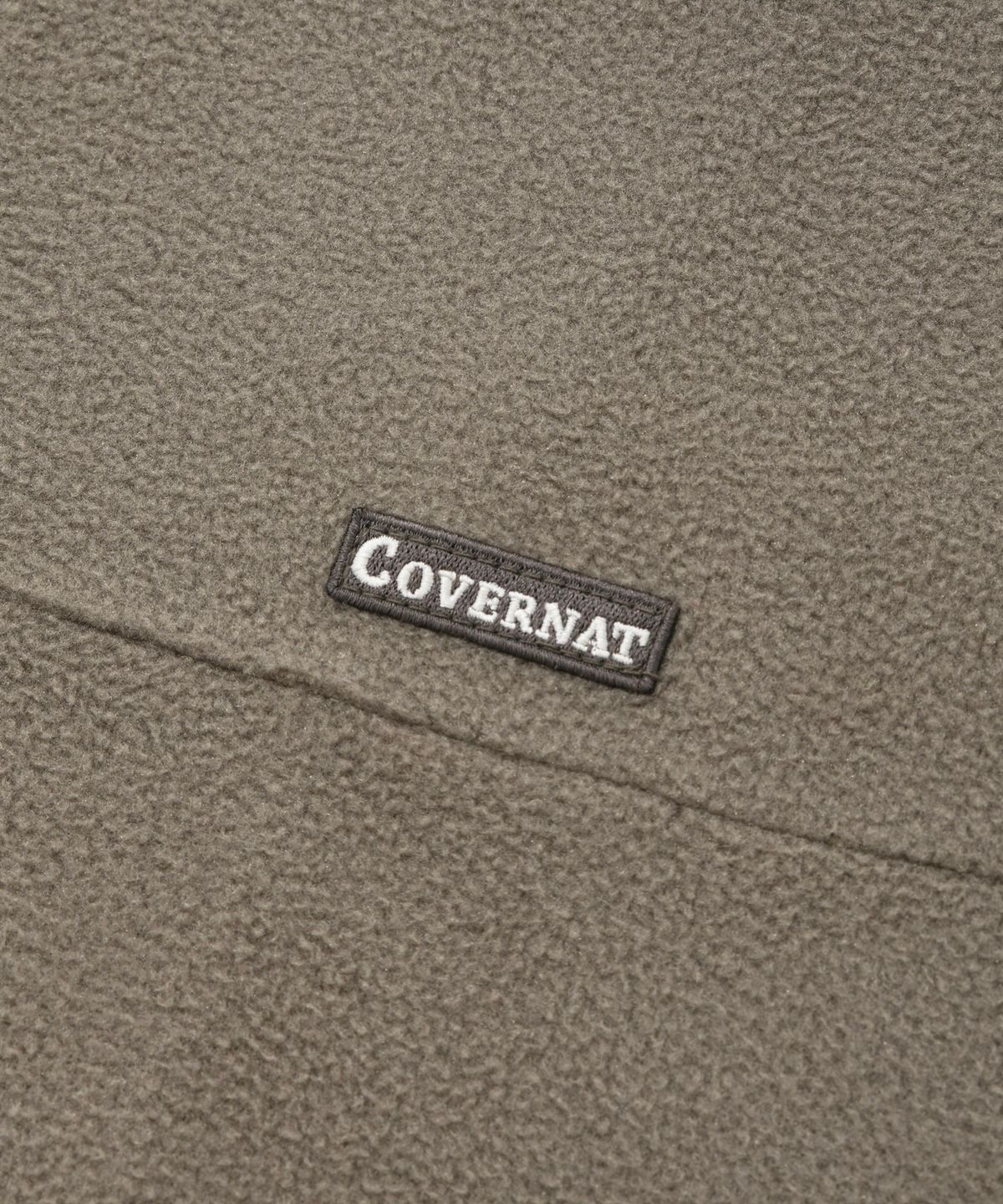 커버낫(COVERNAT) 플리스 집업 자켓 베이지