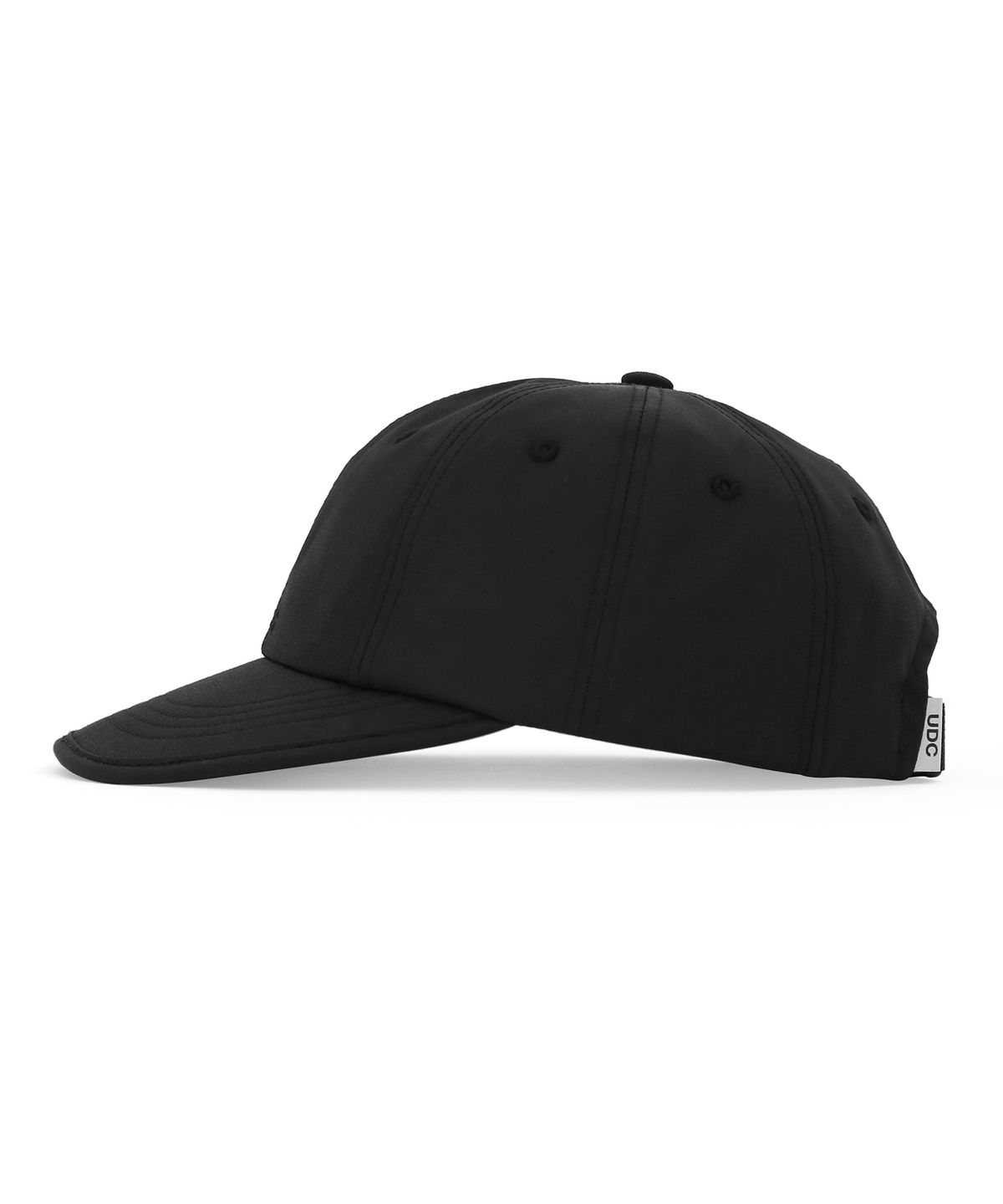 언더컨트롤(UNDERCONTROL) 나일론 로고 볼캡 8 FLEX / NYLON OX / BASEMENT BLACK