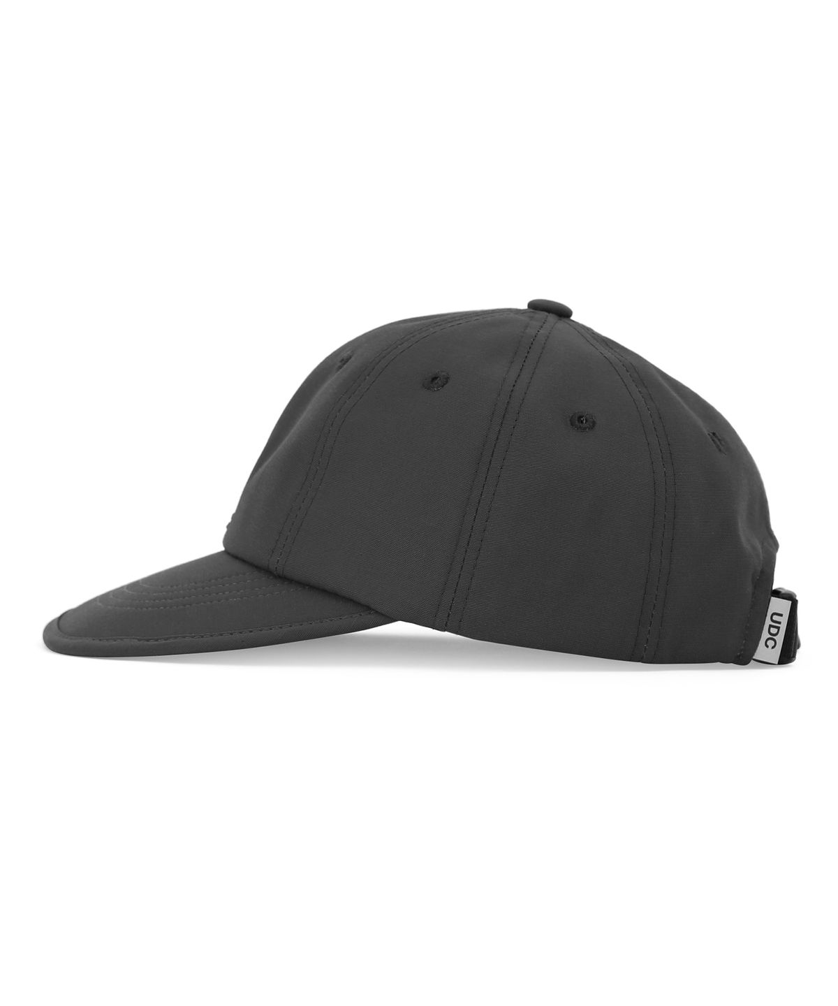 언더컨트롤(UNDERCONTROL) 나일론 로고 볼캡 8 FLEX / NYLON OX / BASEMENT CHARCOAL