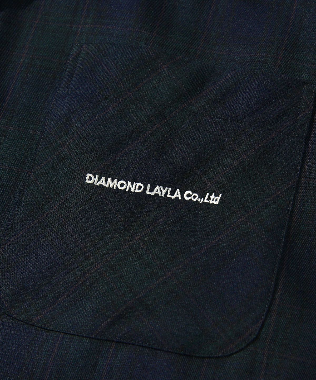 다이아몬드 레이라(DIAMOND LAYLA) Fall-ing check shirt S43