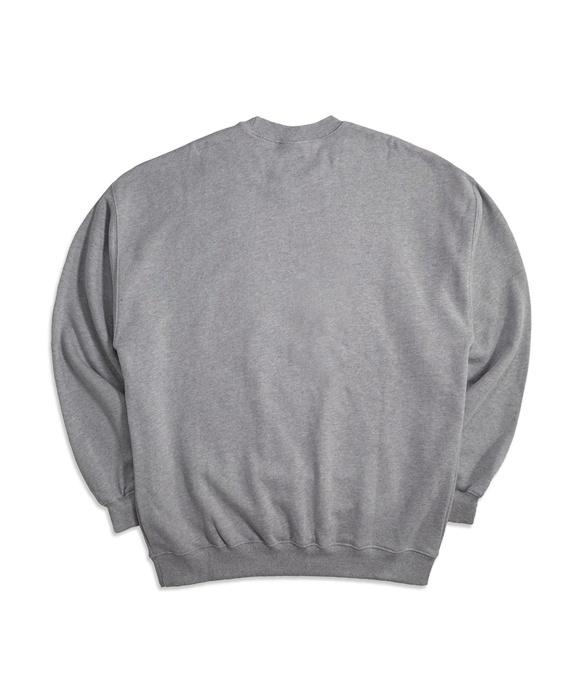 아임낫어휴먼비잉(I AM NOT A HUMAN BEING) New Basic Script Crewneck Shirts - Grey