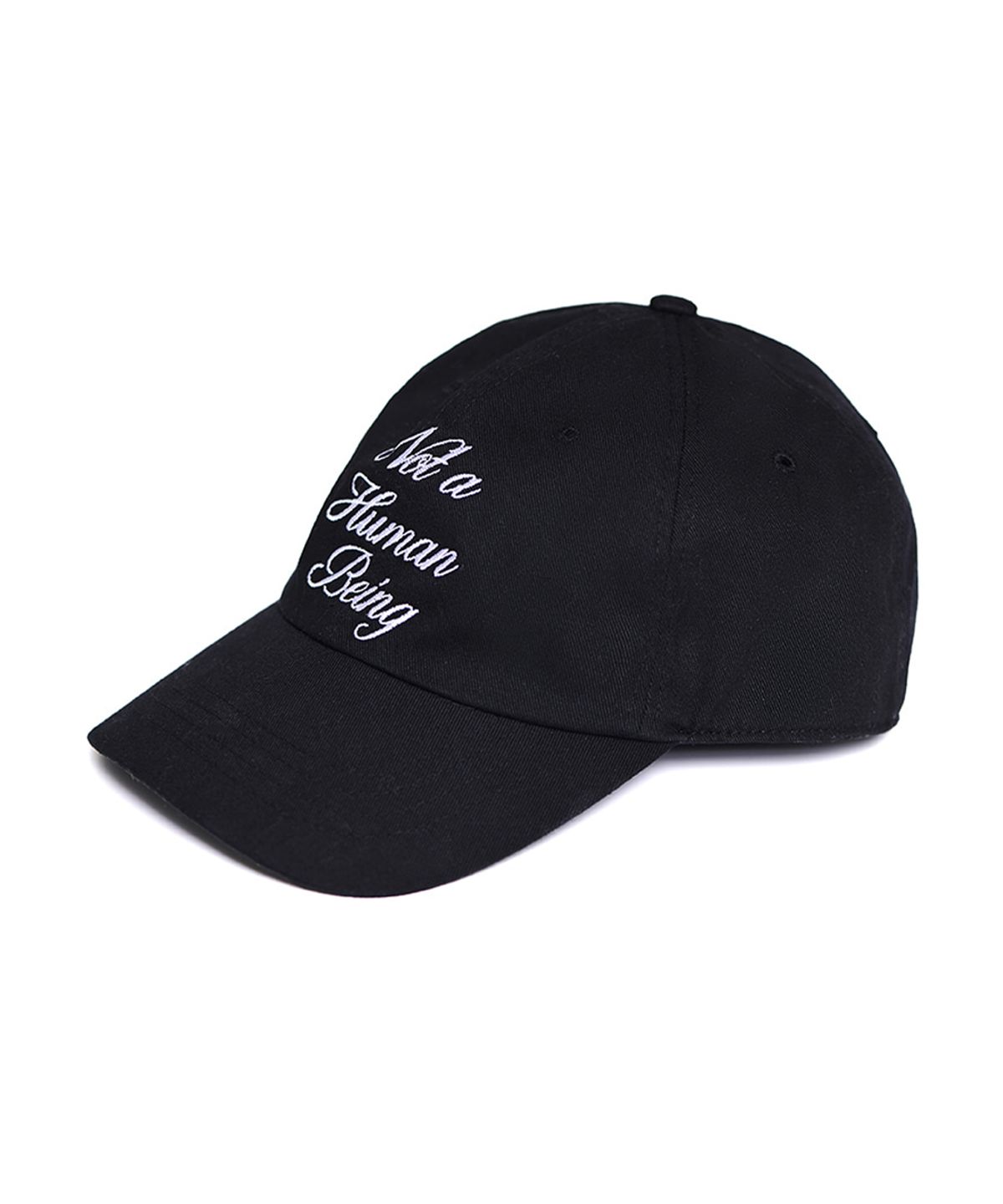 아임낫어휴먼비잉(I AM NOT A HUMAN BEING) New Basic Script Cap - Black