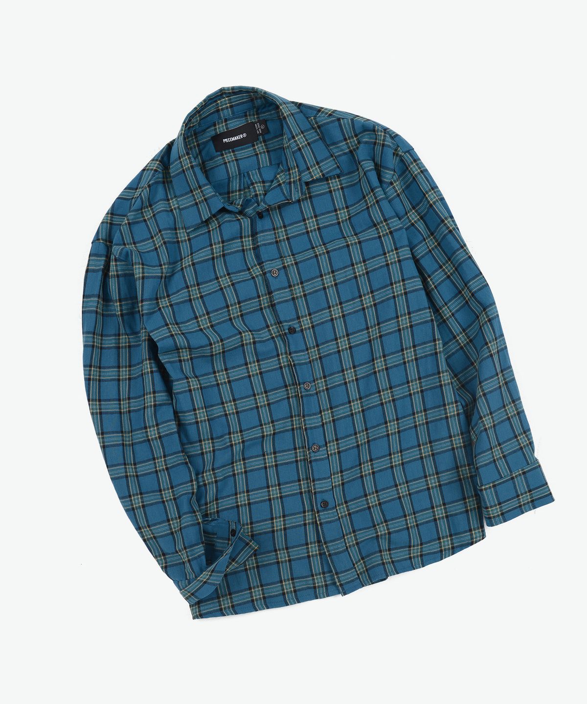 피스메이커(PIECE MAKER) BLUE CLASSIC CHECK SHIRTS (BLUE)