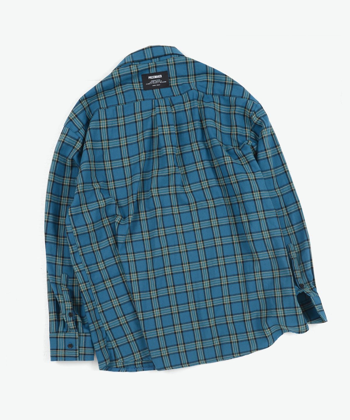 피스메이커(PIECE MAKER) BLUE CLASSIC CHECK SHIRTS (BLUE)