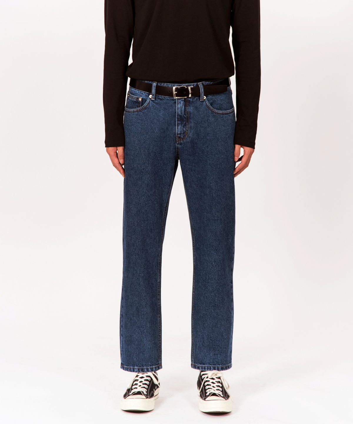 언터치드(UNTOUCHED) M6 - REGULAR CROP (INDIGO BLUE)