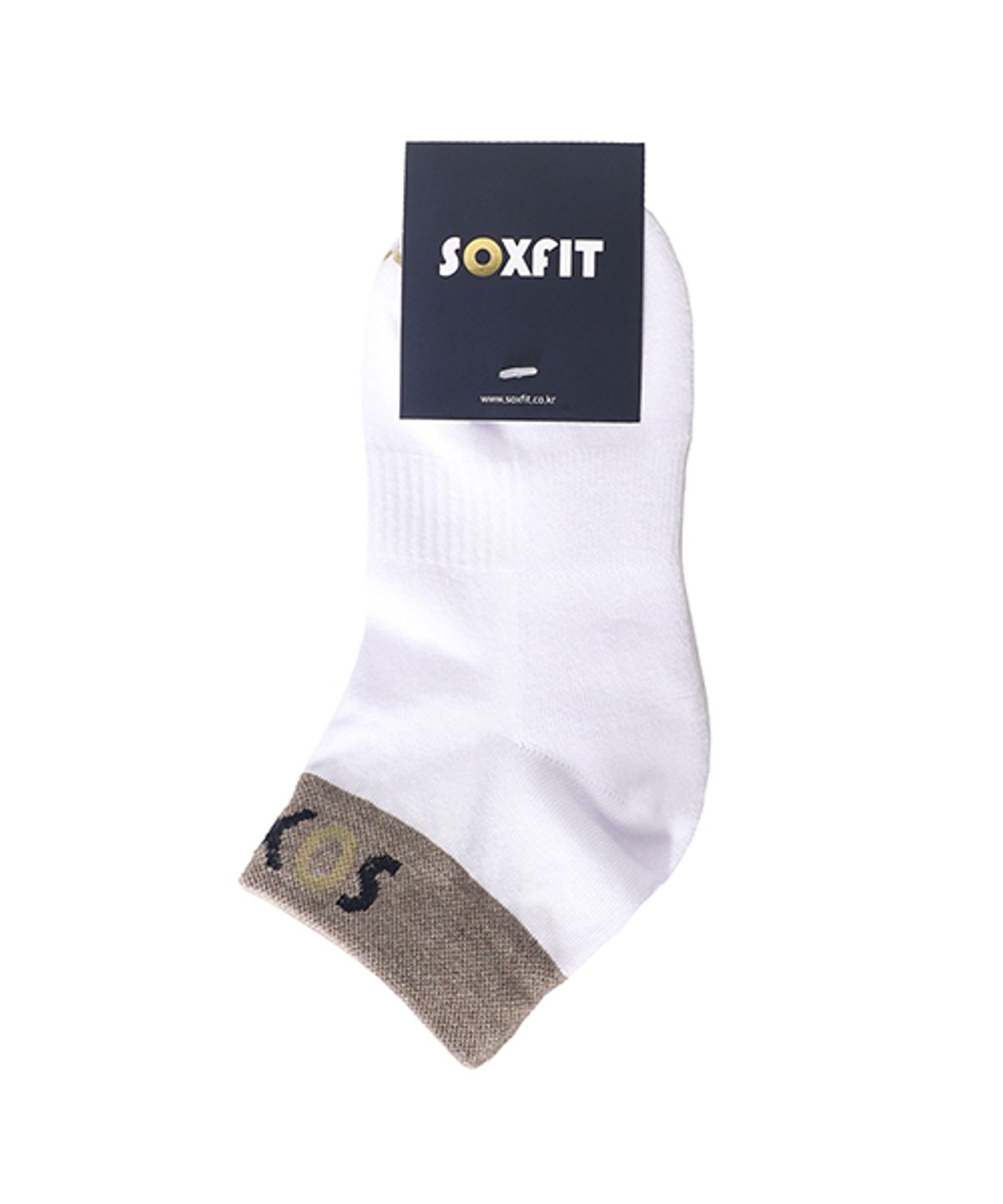 삭스핏(SOXFIT) 샌드 화이트 아틀레틱 앵클삭스