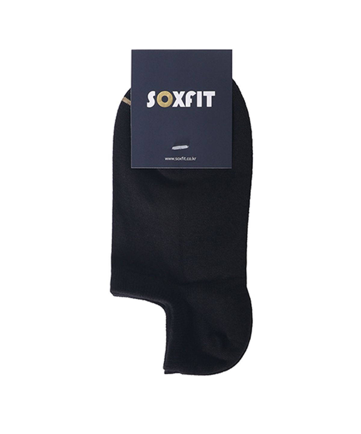 삭스핏(SOXFIT) 블랙 플레인 앵클삭스